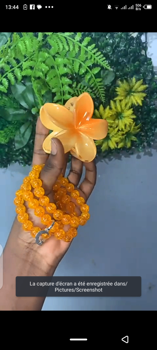 Bracelet en perles vibrant