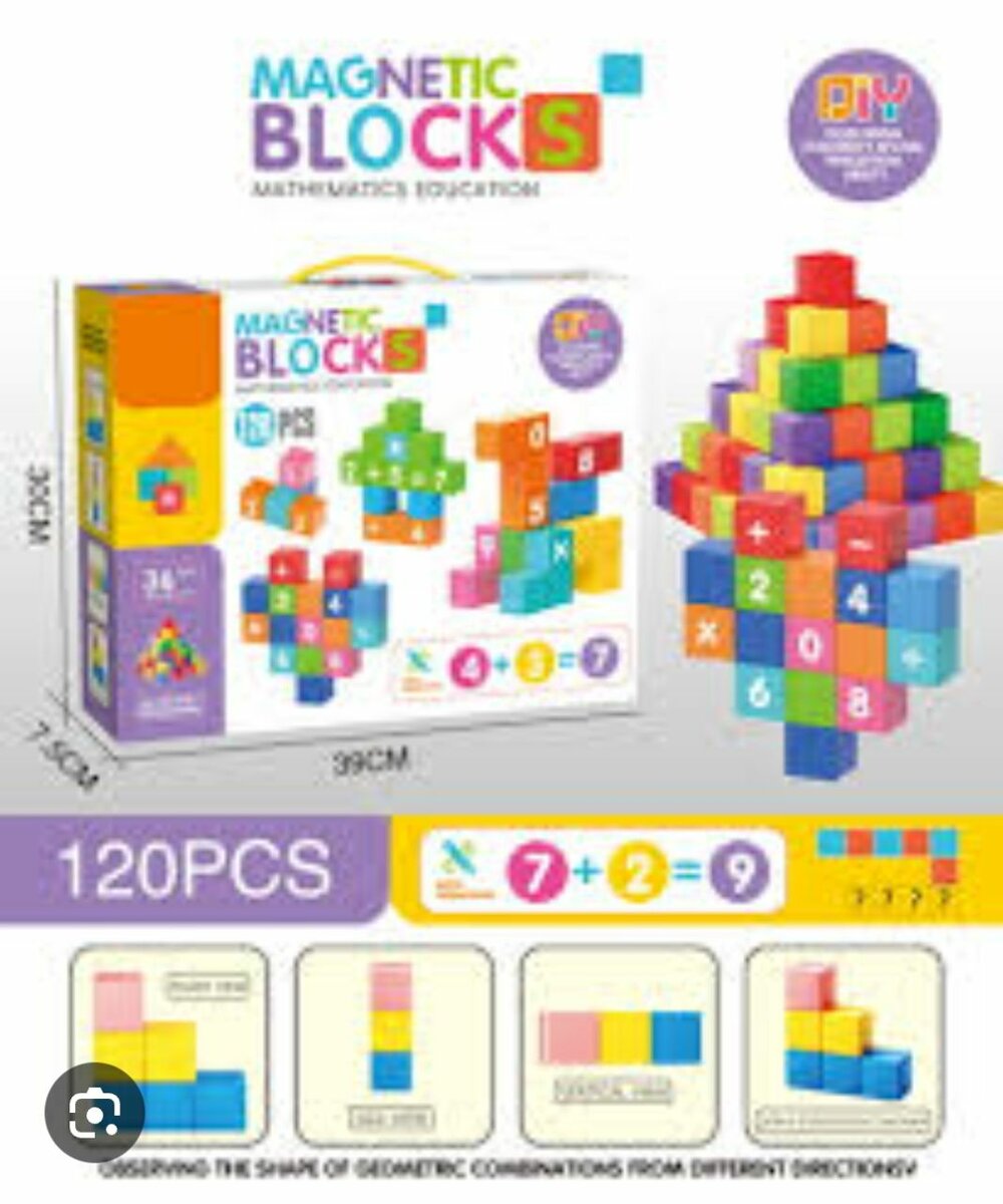 Blocs Magnétiques Éducatifs