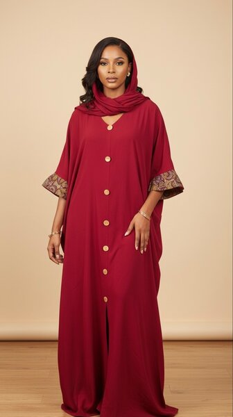Robe Caftan Élégante Femme