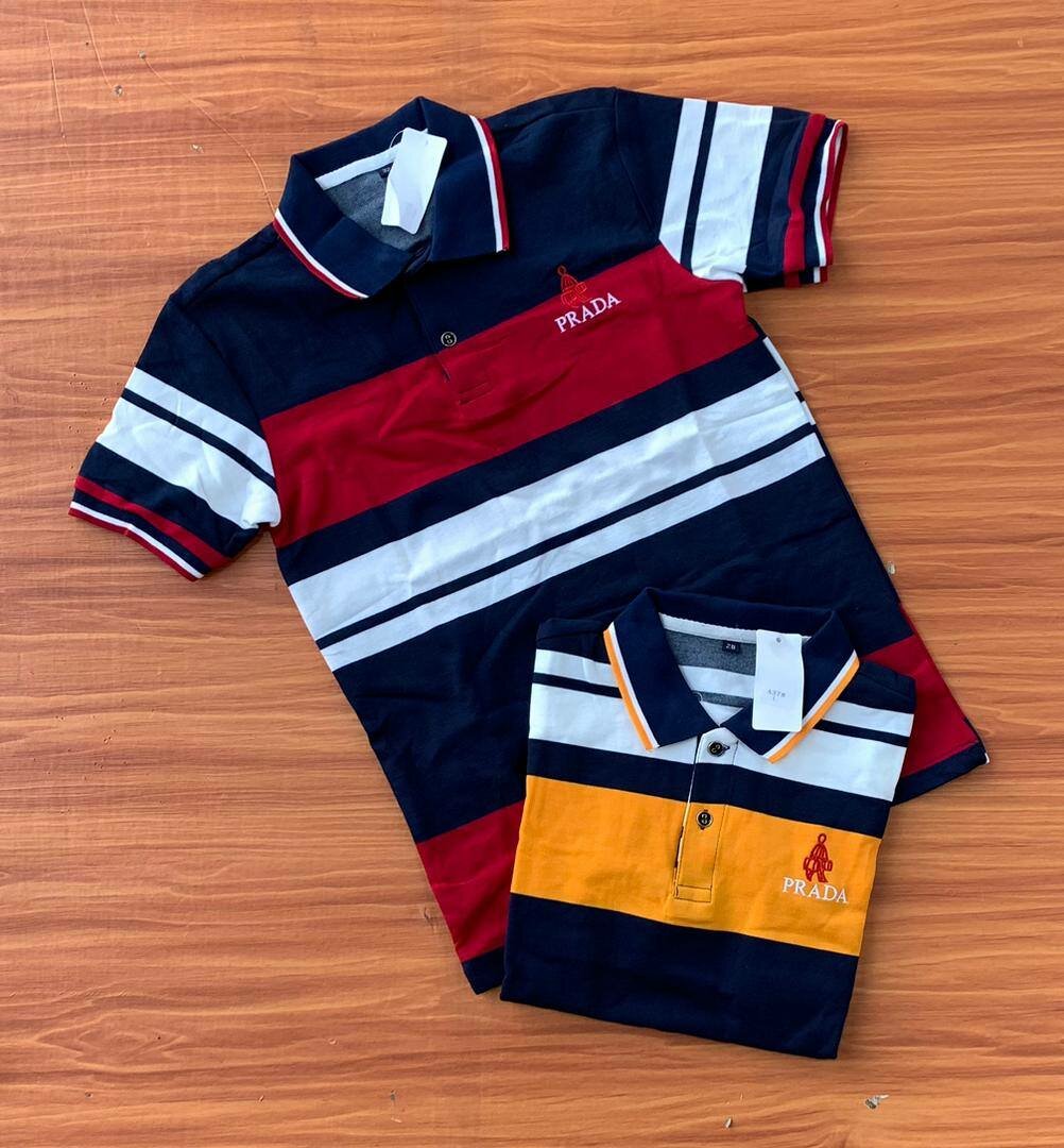 KIDS STRIPE LACOSTE