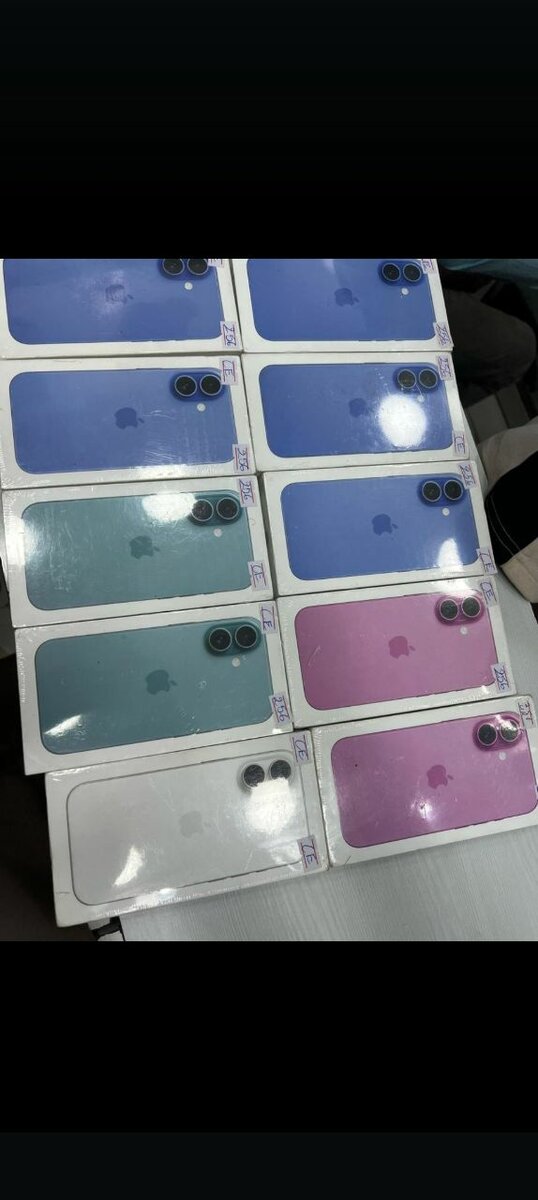 Smartphone moderne vert