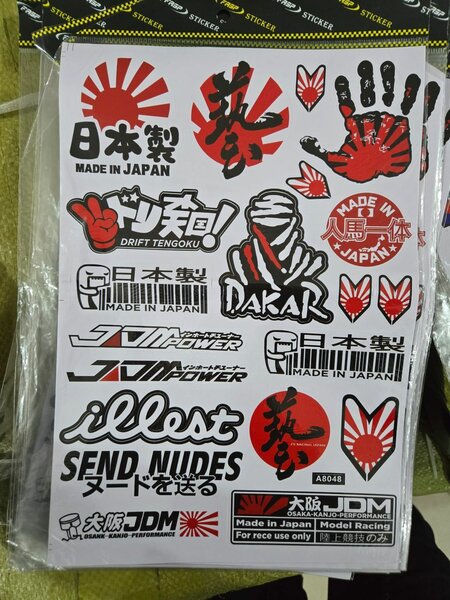 Autocollants Moto Racing