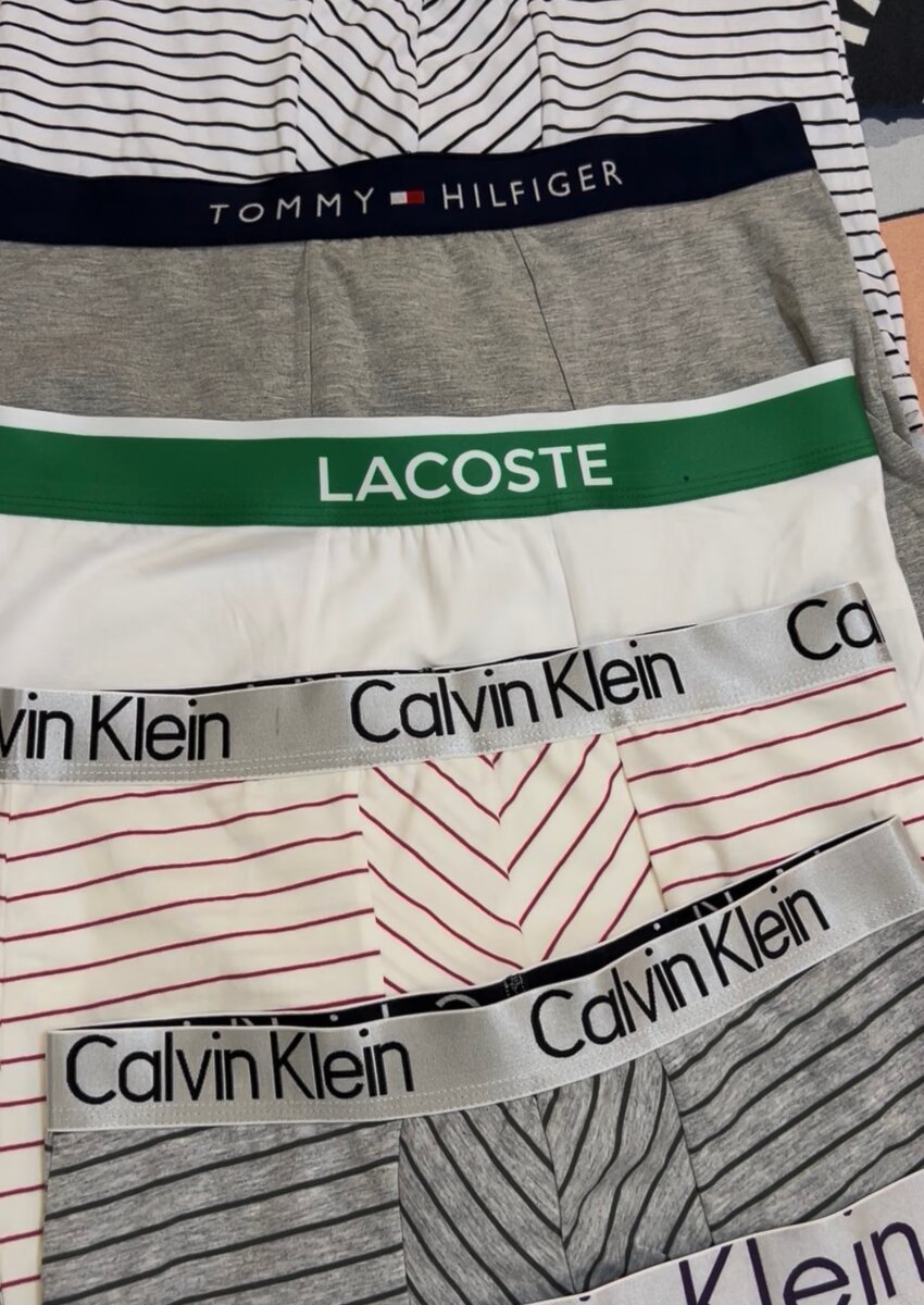 Calvin Klein, Tommy , Lacoste