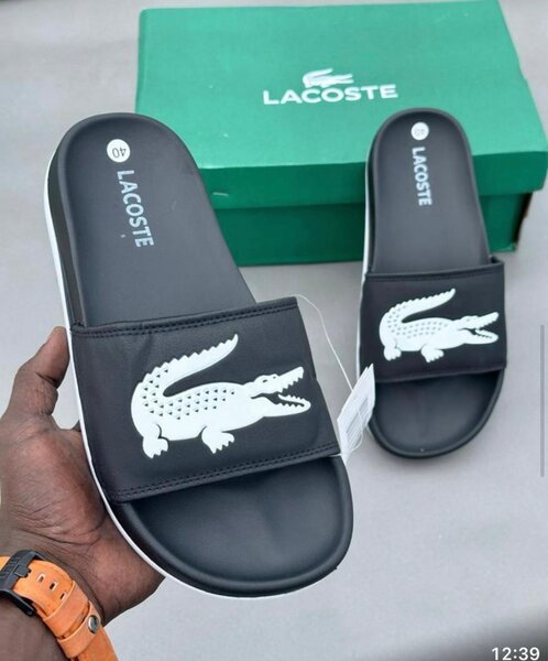 Sandales Lacoste homme noir