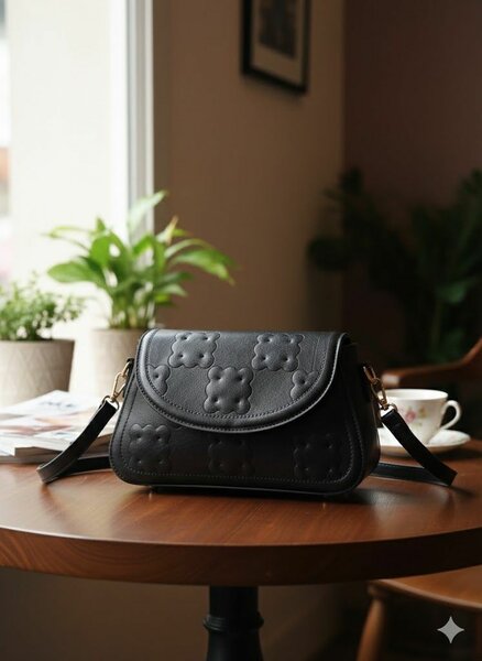 Sac à main en cuir argenté