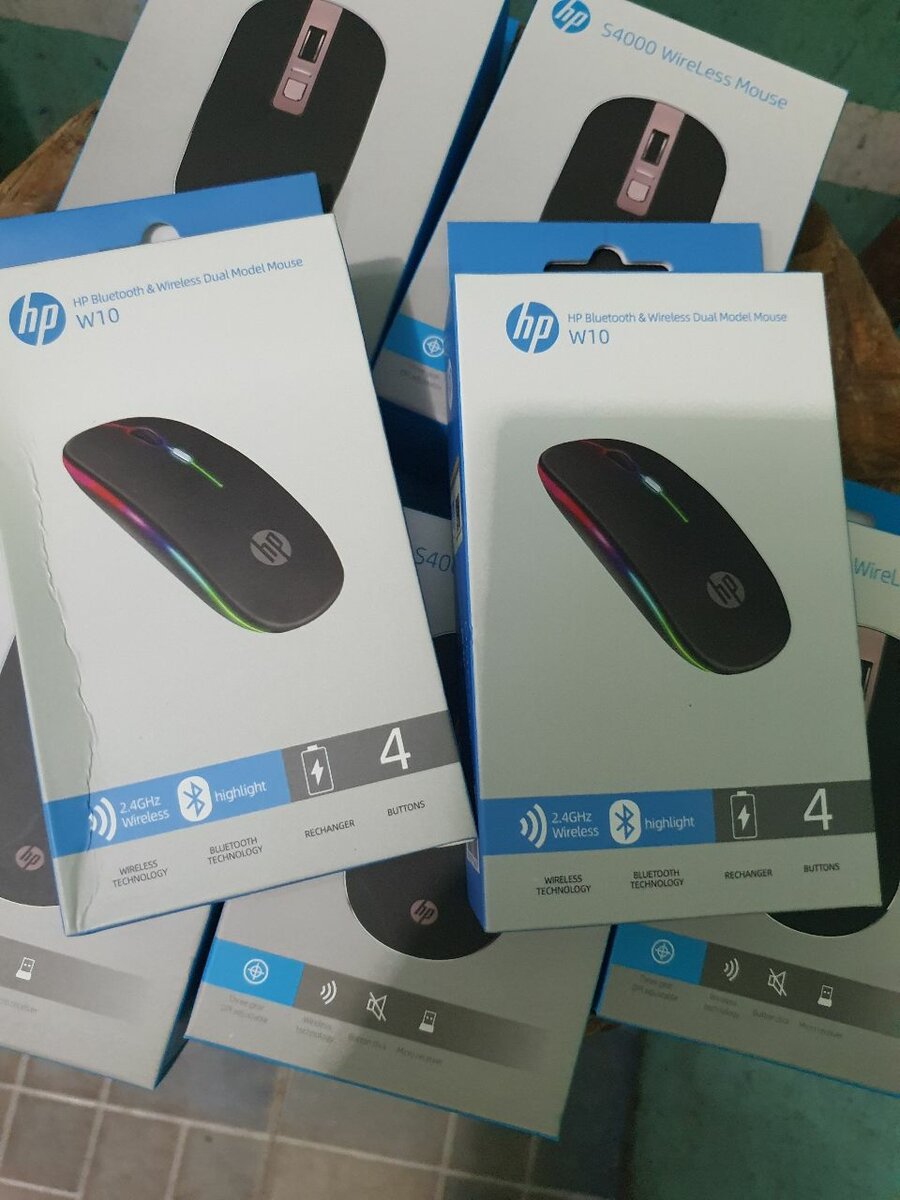 Souris sans fil HP W10