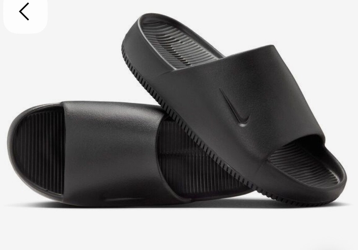 Sandales noires confortables Nike