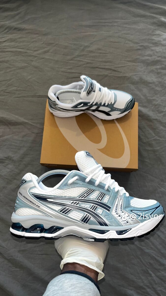 Baskets kayno 14 White-bleu