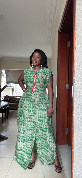 Robe longue ethnique chic