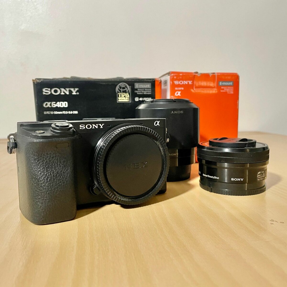 Caméra Sony A6400 SET