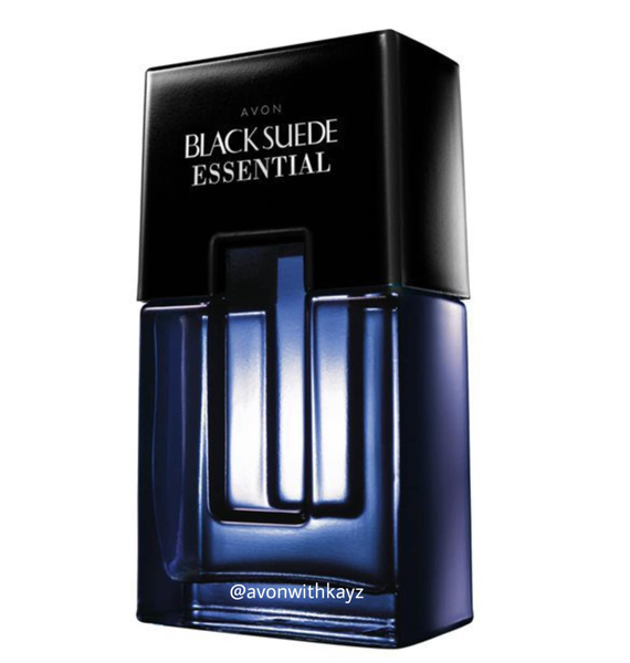 Avon Black suede essential