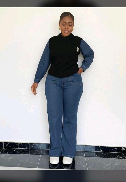 Jeans évasés pour femme