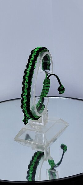 Bracelet en corde tressée