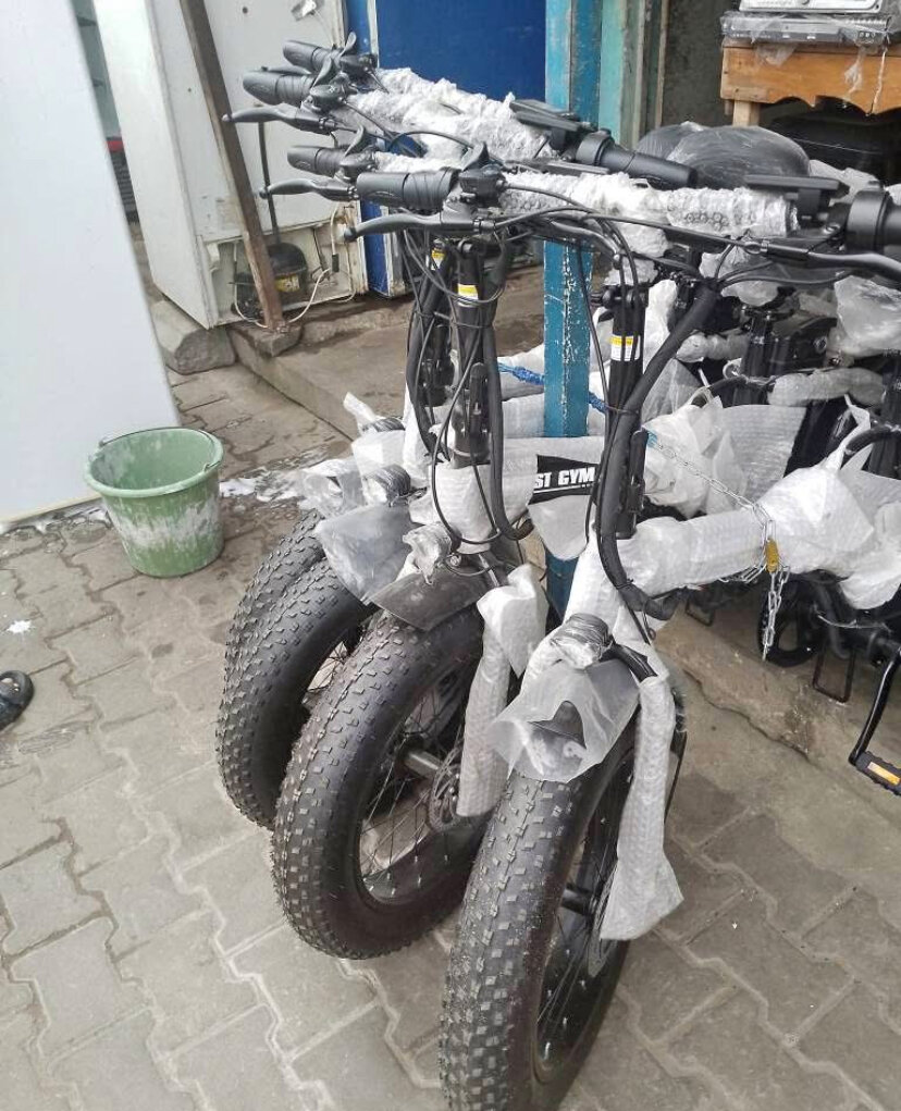 Vélo électrique pliable robuste