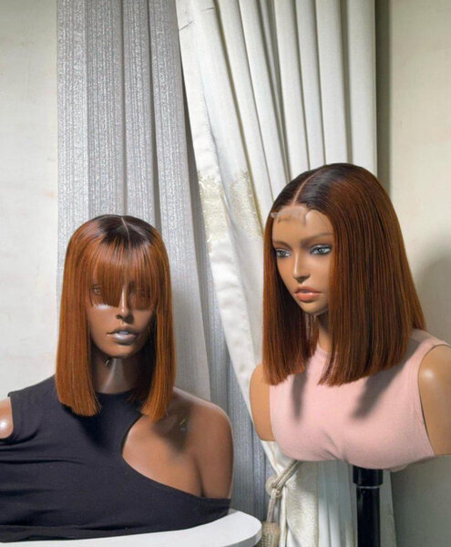 Perruque Bob avec Frange