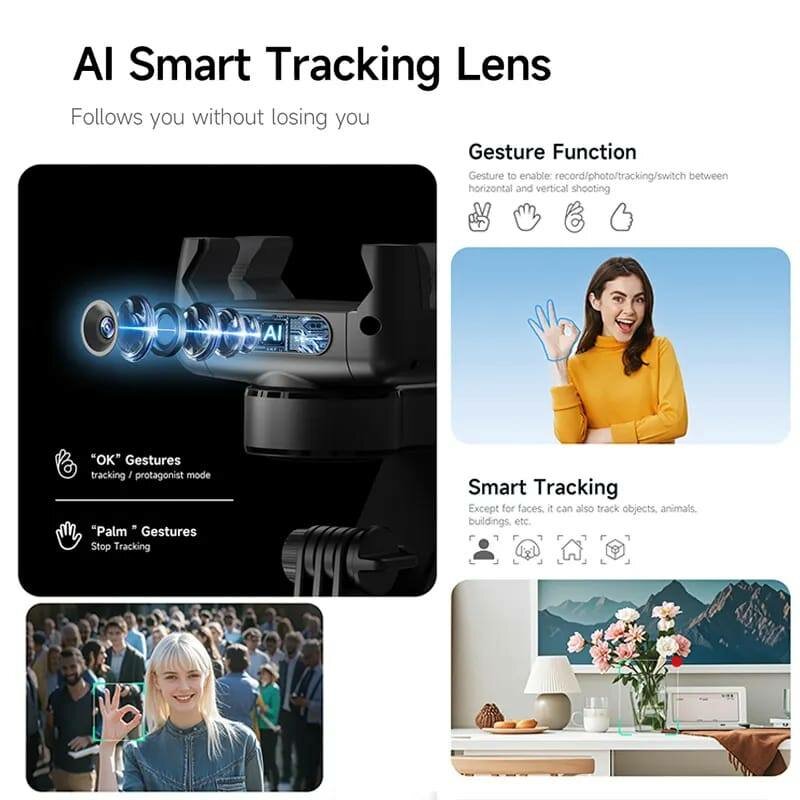 Stabilisateur avec AI Tracking