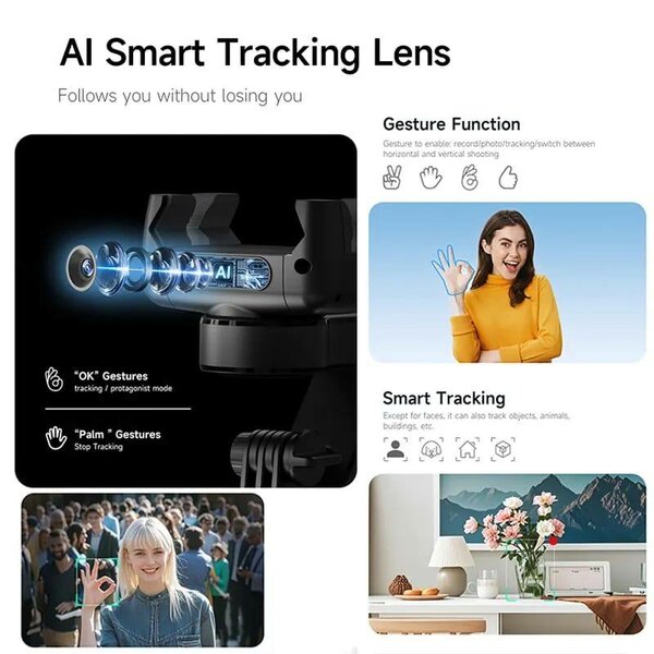 Stabilisateur avec AI Tracking
