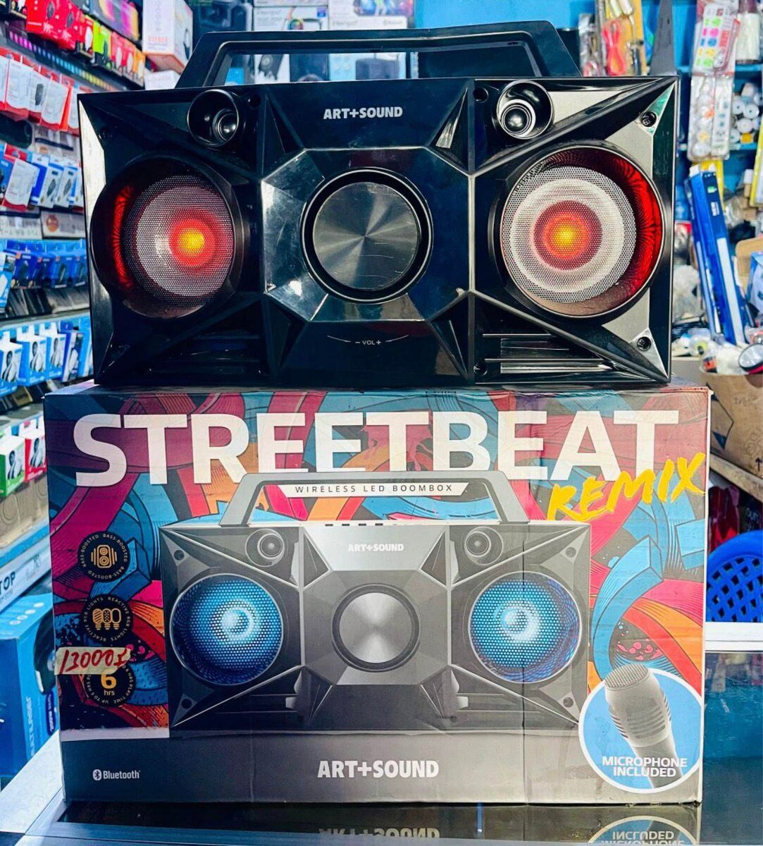 Boombox Bluetooth Art+Sound