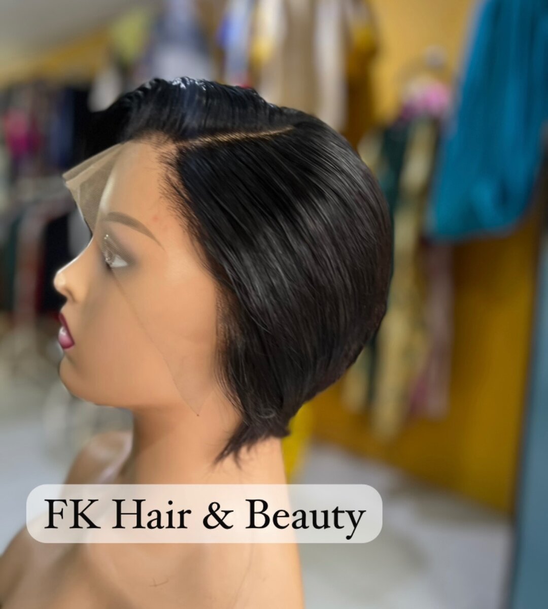 Coupe dame avec une lace