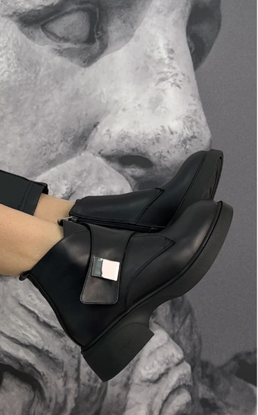 ботинки черные