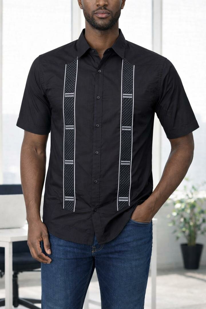 Chemise Guayabera Homme Élégante