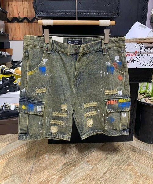 Denim shorts jeans