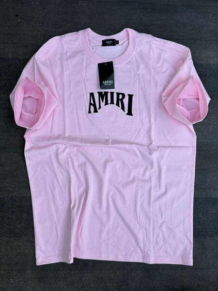 T-shirt rose homme AMIRI