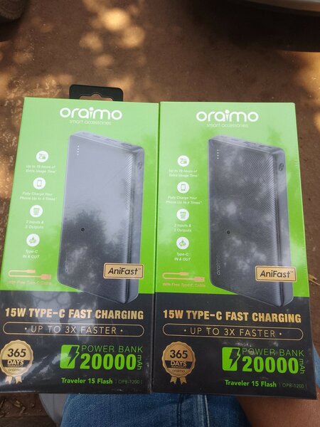 Original Oraimo 20000mAh Powerbanks
