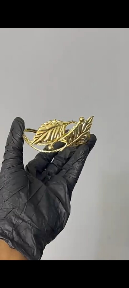 Bracelet en laiton doré