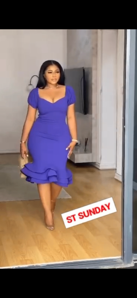 Beautiful purple dress