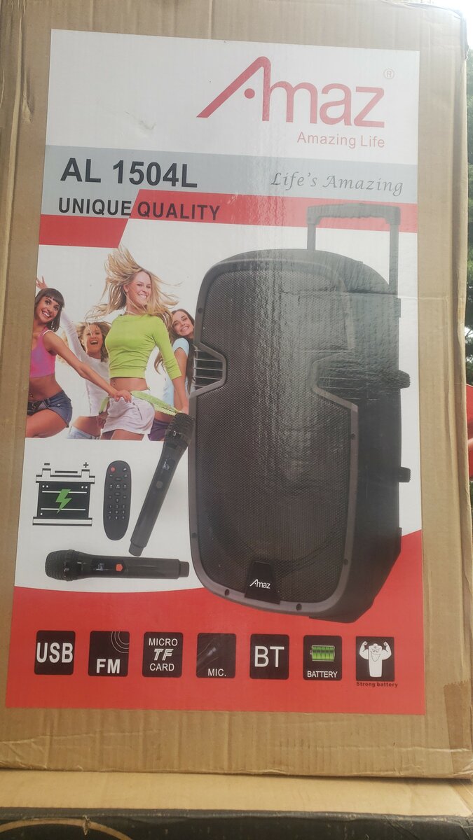 Amaz AL 1504L Portable Speaker