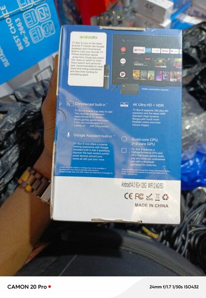 Box S 4K Android TV Box 8/128
