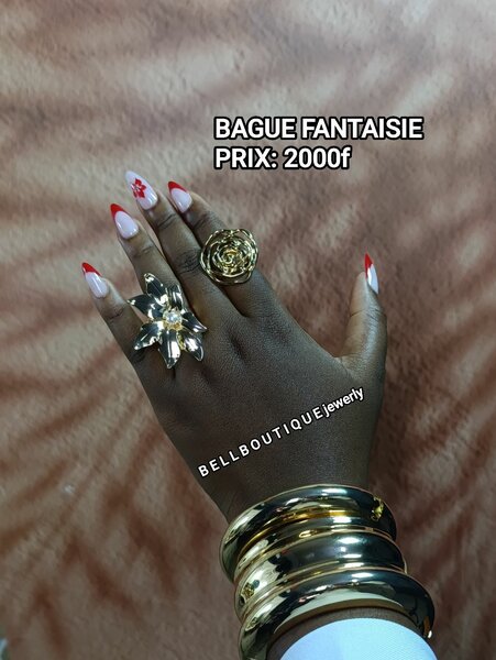 Bague Fantaisie Dorée