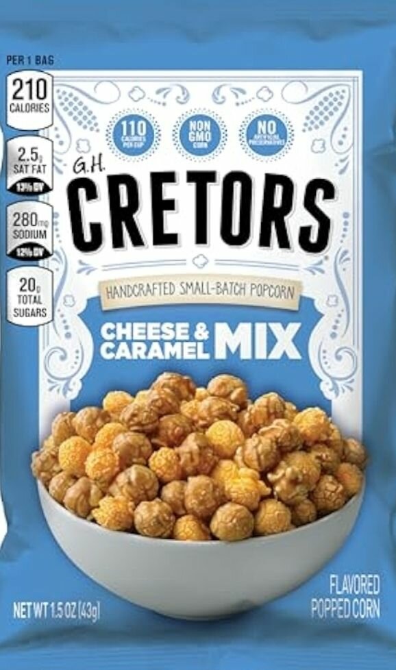 Cretors Popcorn Mix Fromage Caramel