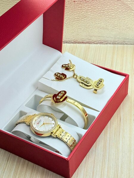 Coffret Cadeau Montre et Bijoux