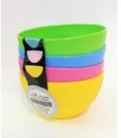 Pack Of 4 - Imported High Quality Unbreakable, Stylish and Durable Plastic Bowls Set
