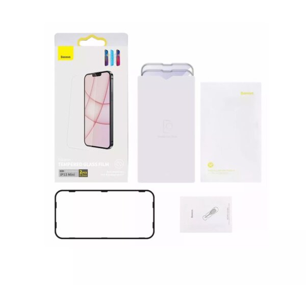 Film De Verre Trempé Baseus 0.3mm Plein Verre Anti-Lumière B