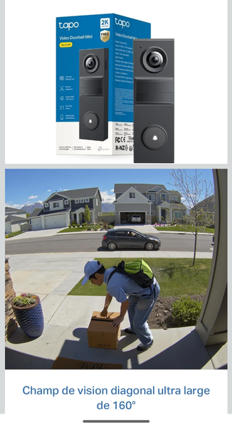 Tapo Interphone Vidéo 2K