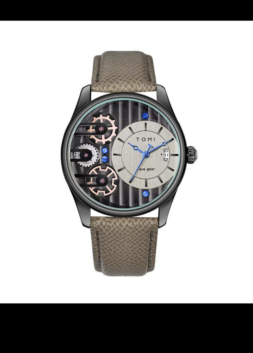 Montre mécanique Tomi pour hommes