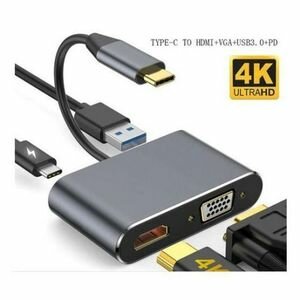 Adaptateur USB-C 4K 4-en-1