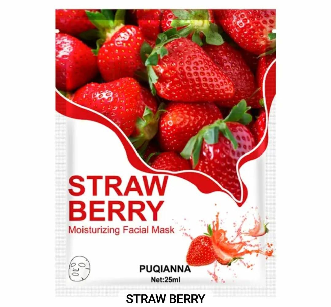 Strawberry face mask