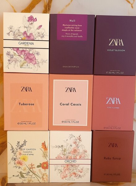 Collection parfum Zara 30ml