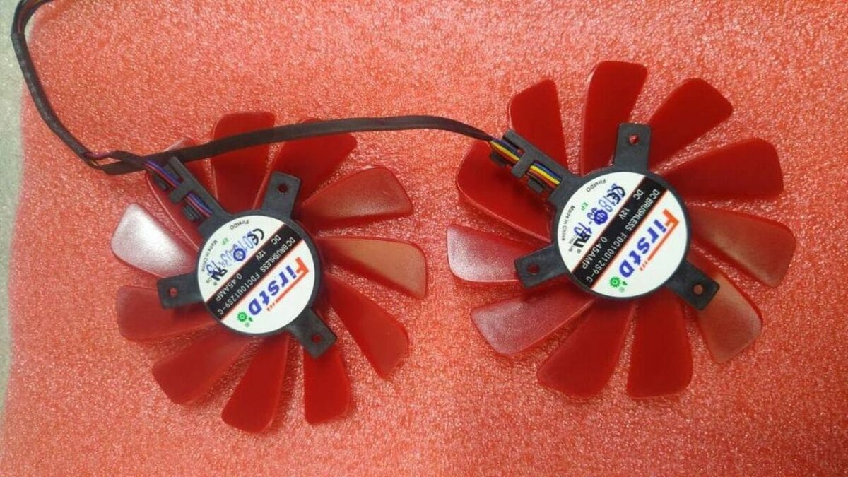 Кулер на видеокарты XFX RX 570 4 RX 580 8 и другие модели