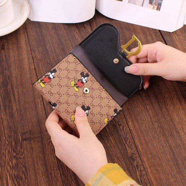 Rabbit Print Small Wallet