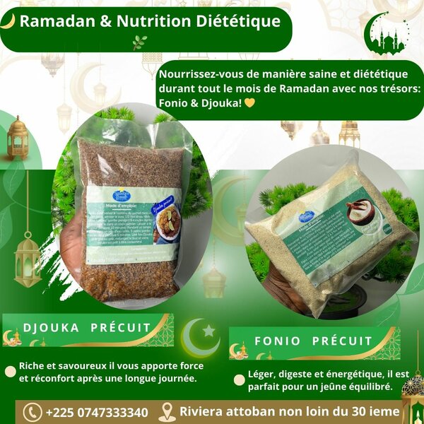 Fonio et Djouka PRECUIT