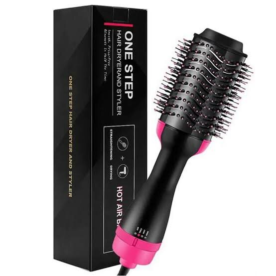 1 step hair brush +hair dryer