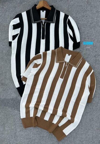 Polo à Rayures Classique