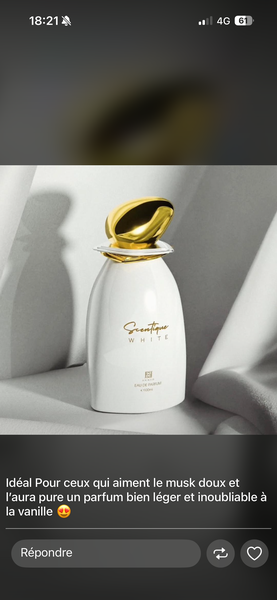 Parfum Musc Vanille Doux