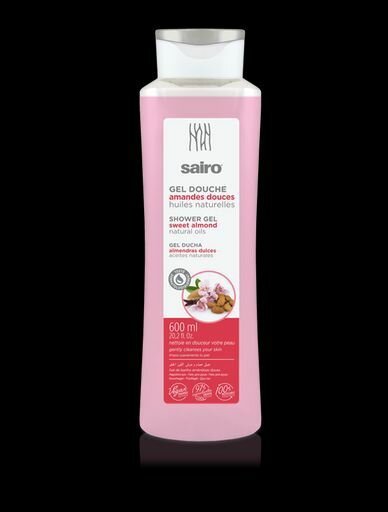 SIARO Sweet almond shower gel 600ml '095974