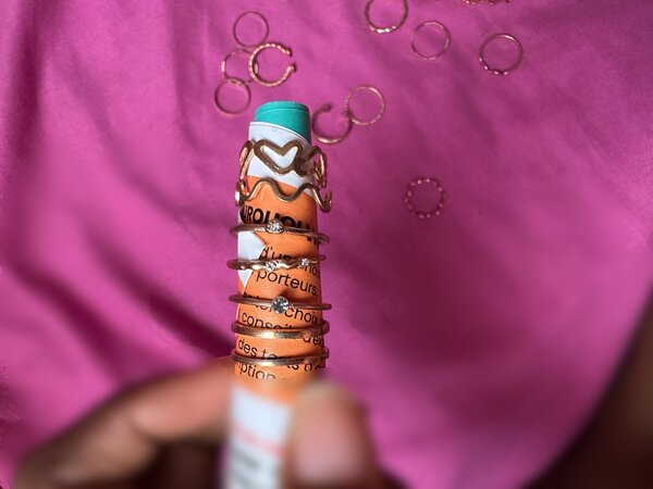 Bague femme lunité à 400